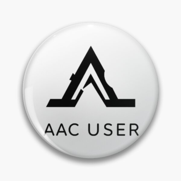 Item preview, AAC USER Minimalist Logo Design | Modern Clean Typography designed and sold by MystiColo.
