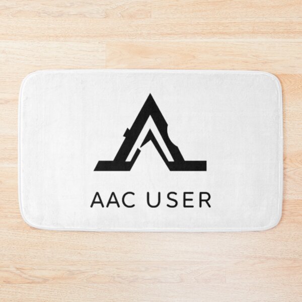 Item preview, AAC USER Minimalist Logo Design | Modern Clean Typography designed and sold by MystiColo.