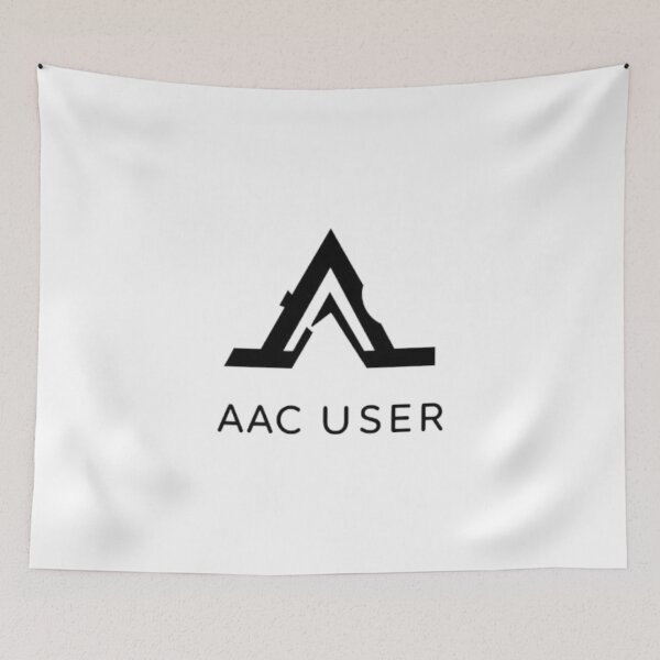 Item preview, AAC USER Minimalist Logo Design | Modern Clean Typography designed and sold by MystiColo.