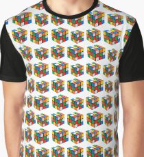 Coloured cubes of delight, mystery and logic ! Graphic T-Shirt
