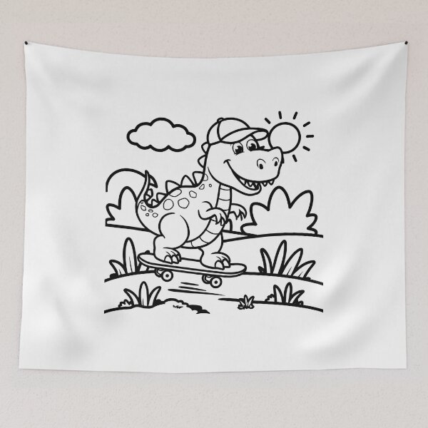 Item preview, Color-Me Kids' T-Shirt – Creative DIY Coloring Fun for Little Artists! designed and sold by ArthurShu.