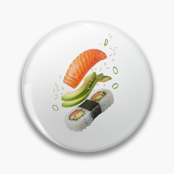 Item preview, Sushi slices flying through the air designed and sold by OmarStore97.