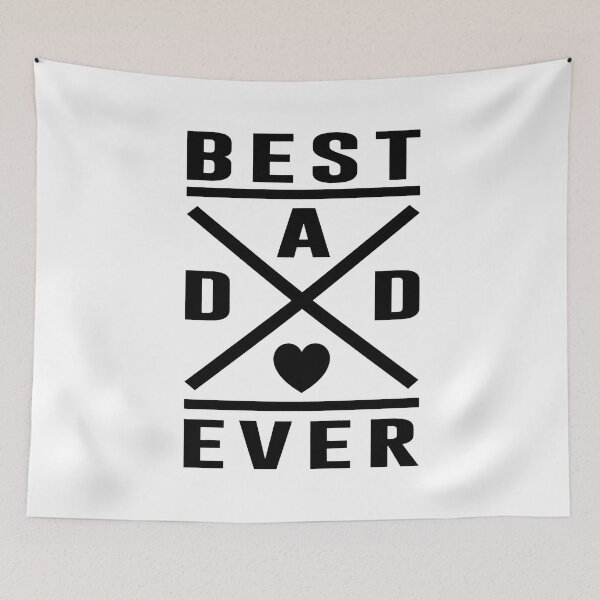 Item preview, Best Dad Ever Vintage Badge Style Shirt designed and sold by StranHabesre51.
