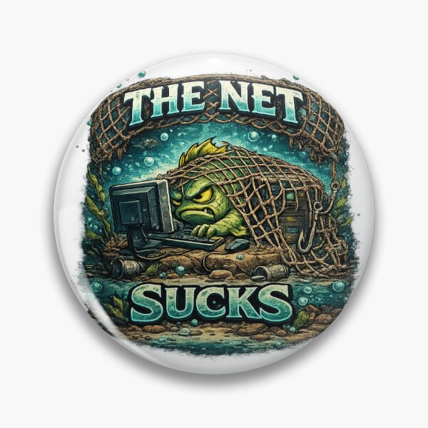 Item preview, The Net Sucks designed and sold by LucidiaDigital.