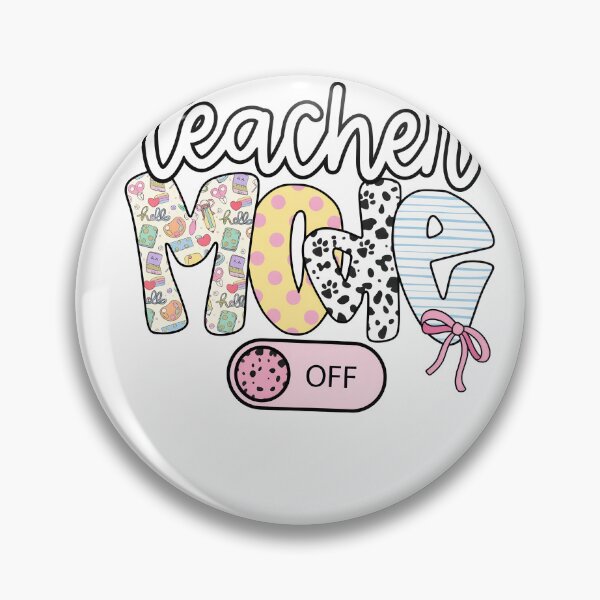 Item preview, Teacher MOM Switch Off Fun School Mom Life designed and sold by TokyoAyashi.