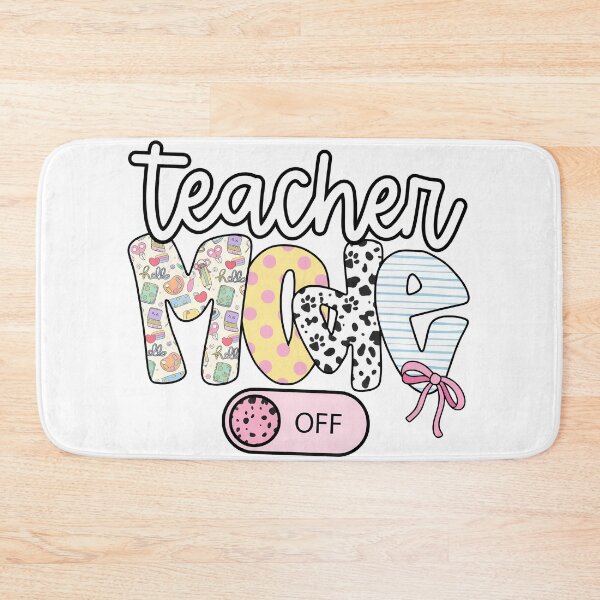 Item preview, Teacher MOM Switch Off Fun School Mom Life designed and sold by TokyoAyashi.