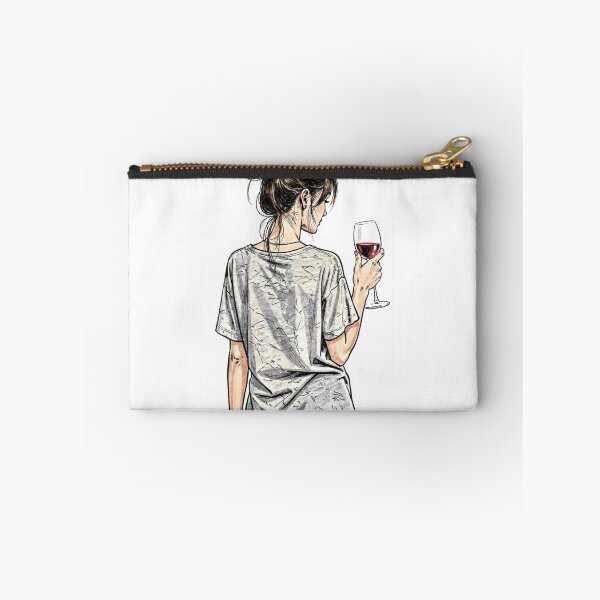Item preview, Girl with Wine designed and sold by LauBRShop.