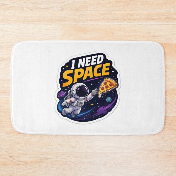 Item preview, I Need Space Pizza Astronaut designed and sold by Raphaiel.