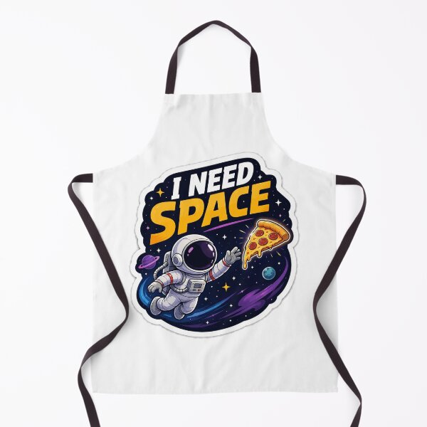 Item preview, I Need Space Pizza Astronaut designed and sold by Raphaiel.