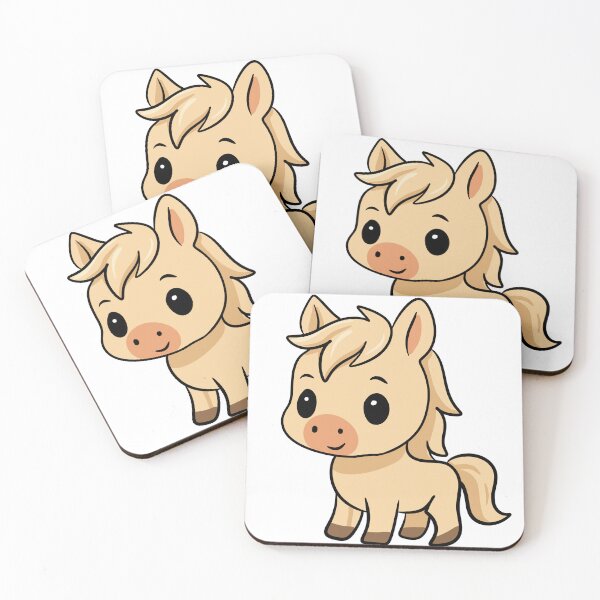 Item preview, Cute Kawaii Chibi Pony Baby Horse Sticker Pack Design designed and sold by LYAN-STORE.
