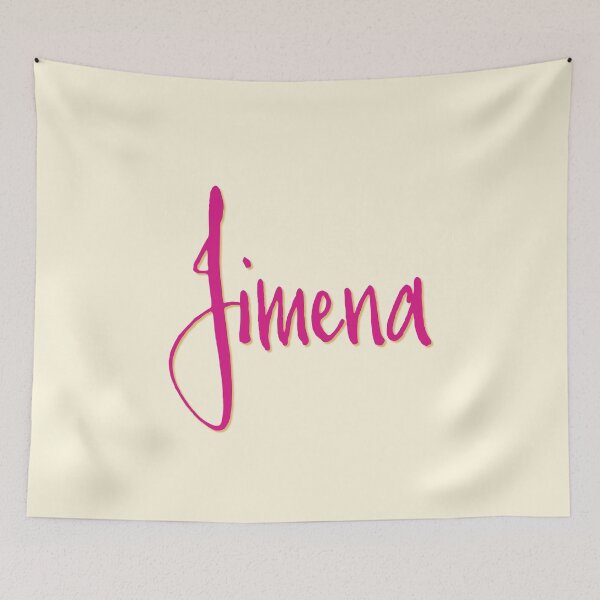 Item preview, JIMENA personalized type design designed and sold by CharlottePlaceArt.