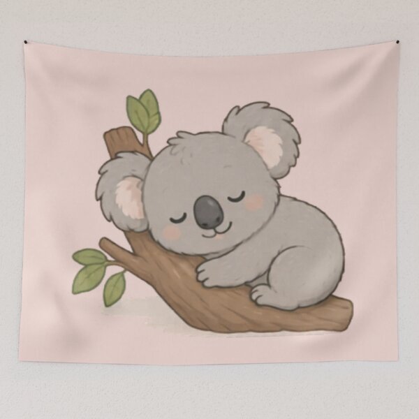 Item preview, Cute Sleepy Koala designed and sold by MellowMunchkins.