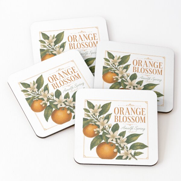 Item preview, Orange Blossom Amalfi Spring Vintage Citrus Botanical Design designed and sold by Backsay.