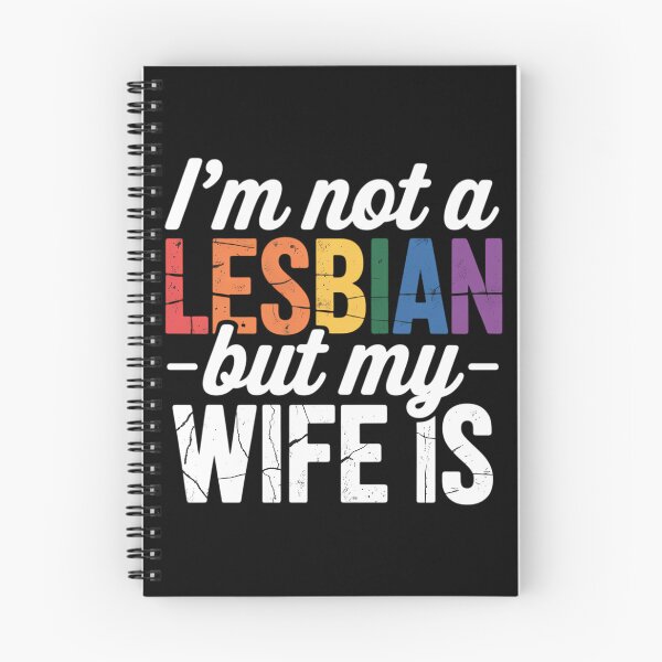 Item preview, I'm Not A Lesbian But My Wife is LGBT Wedding designed and sold by SapfireStuArt.