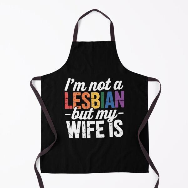 Item preview, I'm Not A Lesbian But My Wife is LGBT Wedding designed and sold by SapfireStuArt.