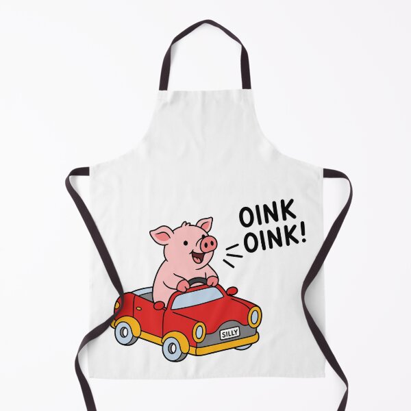Item preview, Silly Pig Oink Oink Cartoon designed and sold by teeperfect.