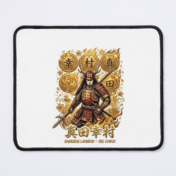 Item preview, Golden Samurai Legend - Lucky Coins of Fortune & Sanada Yukimura designed and sold by SAMURAI-KAMON.