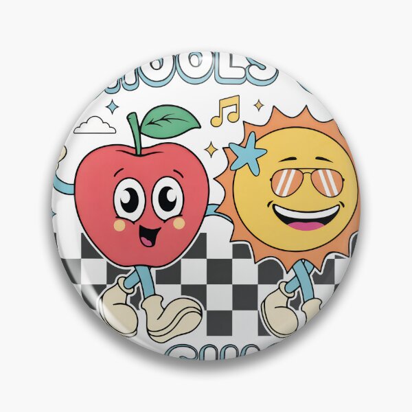 Item preview, Schools Out For Summer Retro Apple Sun Fun designed and sold by msolgray.