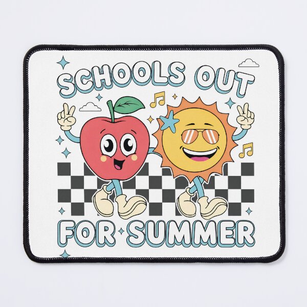 Item preview, Schools Out For Summer Retro Apple Sun Fun designed and sold by msolgray.