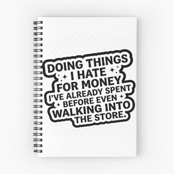 Item preview, DOING THINGS I HATE - sticker designed and sold by DEMONIZATOR.