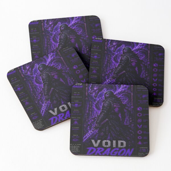 Item preview, Void Dragon (Series 9) - Cyberpunk Interstellar Dragon Mecha Overlord Art designed and sold by RiteshCenter .