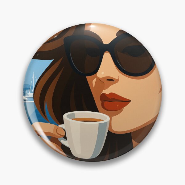 Item preview, Mediterranean Summer Sipping Espresso  designed and sold by Mediterranean Summer.