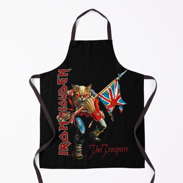Item preview, Iron Meowden The Troopurr Cat Soldier Shirt | Heavy Metal Warrior Cat Design designed and sold by SpainDesign77.