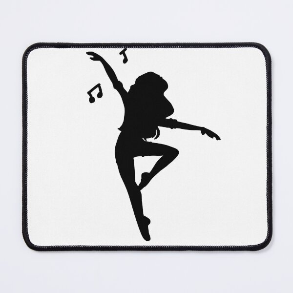 Item preview, Dancing Silhouette with Music Notes   designed and sold by ArtfulLife3456.