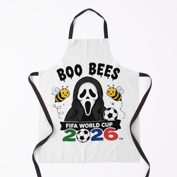Item preview, “Sting, spirit, and squad goals – BOO BEES style! ?⚽” “When bees haunt the pitch… BOO BEES! ?? FIFA World Cup 2026 loading…” designed and sold by Ulikedigital14.