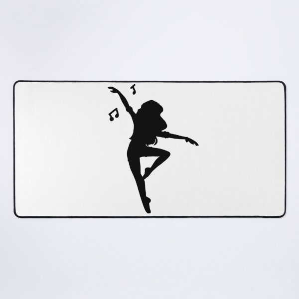 Item preview, Dancing Silhouette with Music Notes   designed and sold by ArtfulLife3456.