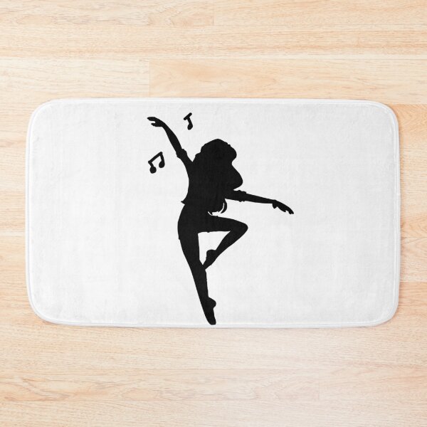 Item preview, Dancing Silhouette with Music Notes   designed and sold by ArtfulLife3456.