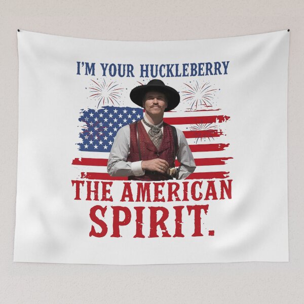 Item preview, Vintage Tombstone I'm Your Huckleberry The American Spirit 4th of July designed and sold by PmindHalow.