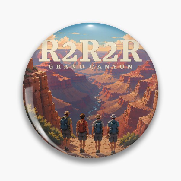 Artikelvorschau, Grand Canyon Rim to Rim to Rim Trail Wanderdesign entworfen und verkauft von wildexperience.