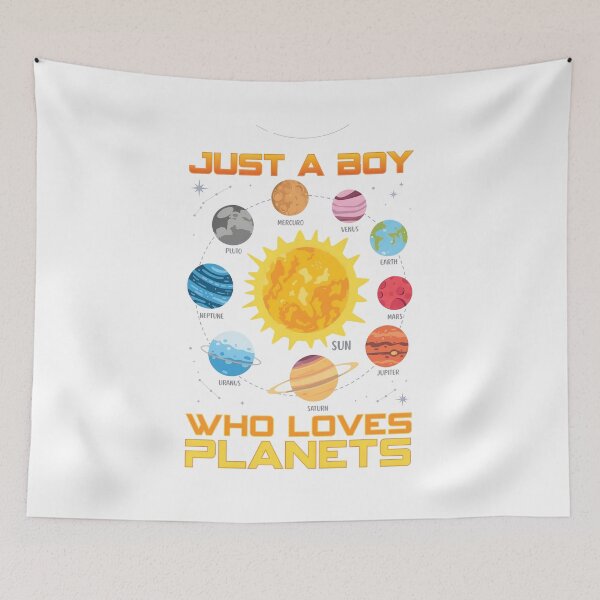 Item preview, Just A Boy Who Loves Planets Solar System designed and sold by msolgray.
