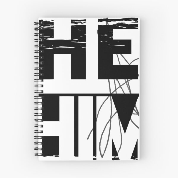Item preview, Grunge Pronouns - He/Him designed and sold by ghoulkind.