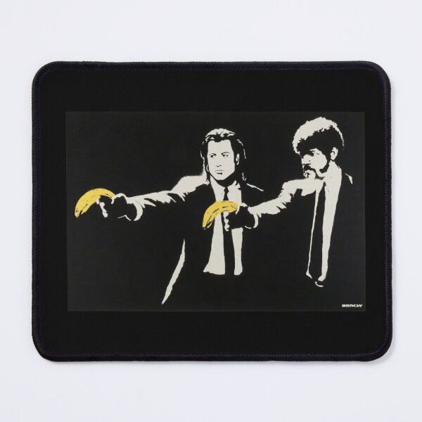 Item preview, Banksy Pulp Fiction Flower Thrower  designed and sold by Kaibosh21.