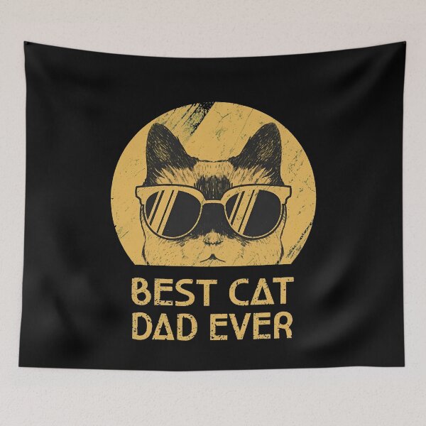 Item preview, Best Cat Dad Ever Cool Cat Sunglasses designed and sold by SoyLamderma.
