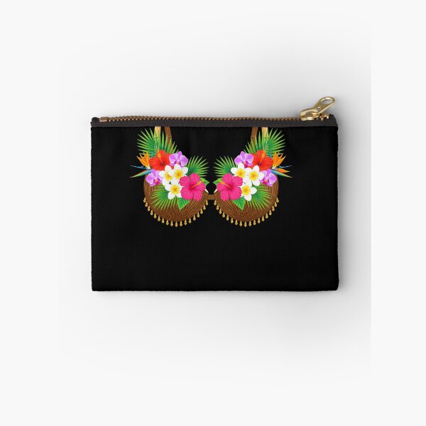 Item preview, Cute Hibiscus Coconut Bra Hawaii Summer Vacation Girls Women designed and sold by Littermin.