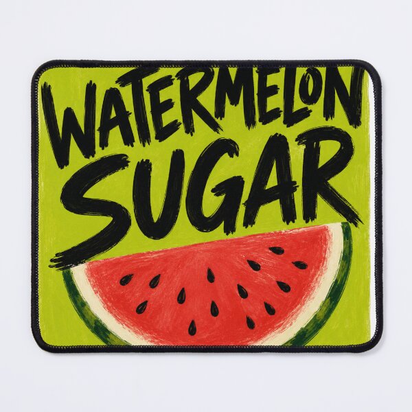 Item preview, Watermelon Sugar Summer Fruit Typography Design designed and sold by Backsay.