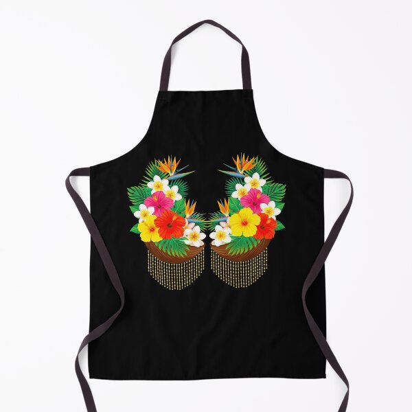 Item preview, Cute Hibiscus Coconut Bra Hawaii Summer Vacation Girls Women designed and sold by Littermin.