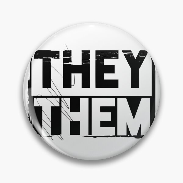 Item preview, Grunge Pronouns - They/Them designed and sold by ghoulkind.