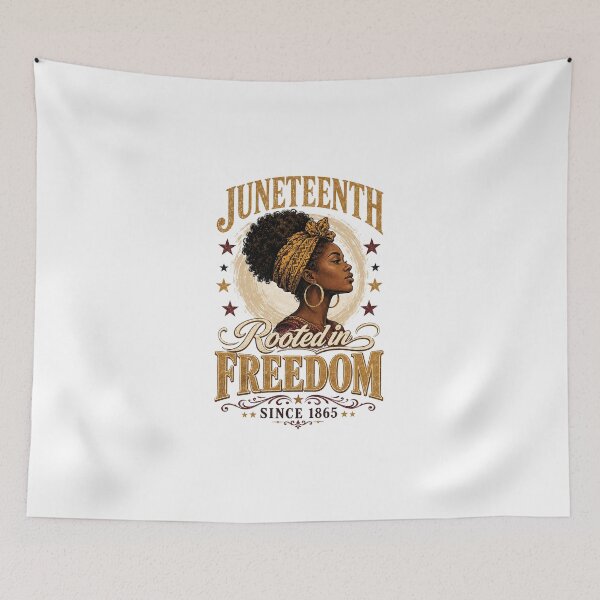 Item preview, Juneteenth Rooted in Freedom Since 1865 designed and sold by Askedapples.