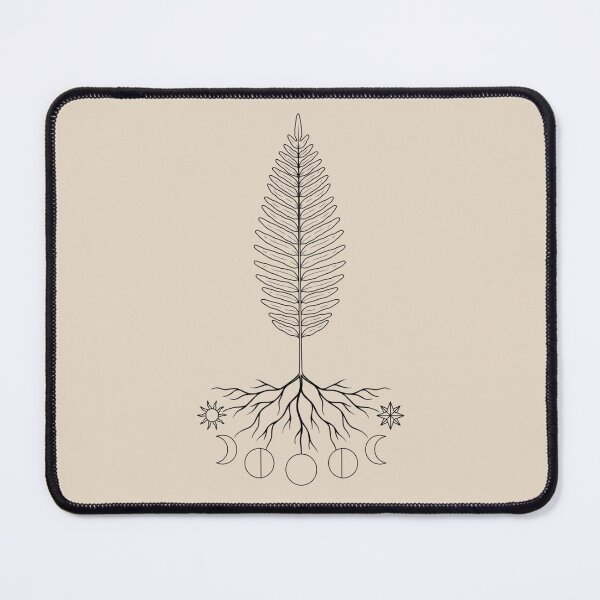 Item preview, Eternal Bloom - Botanical Occult Aesthetic - Witchy Minimalist Black Art designed and sold by Design_Your_Day.