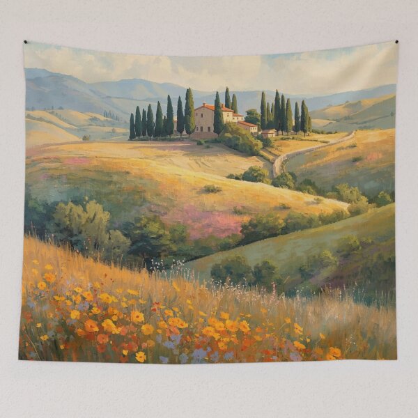 Item preview, Italian Countryside Flowers designed and sold by SeaStarAlex.