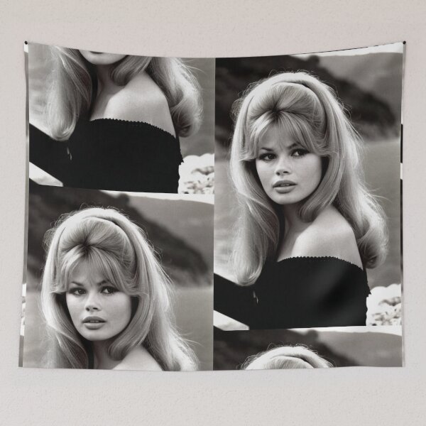Item preview, Character - Off-Shoulder Bouffant Seaside Retro designed and sold by Beat-It.