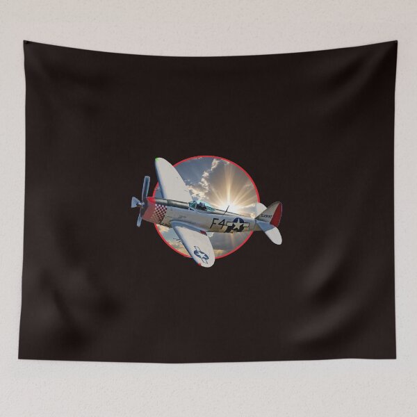 Item preview, Thunderbolt p47 plane logo designed and sold by VWscout2.