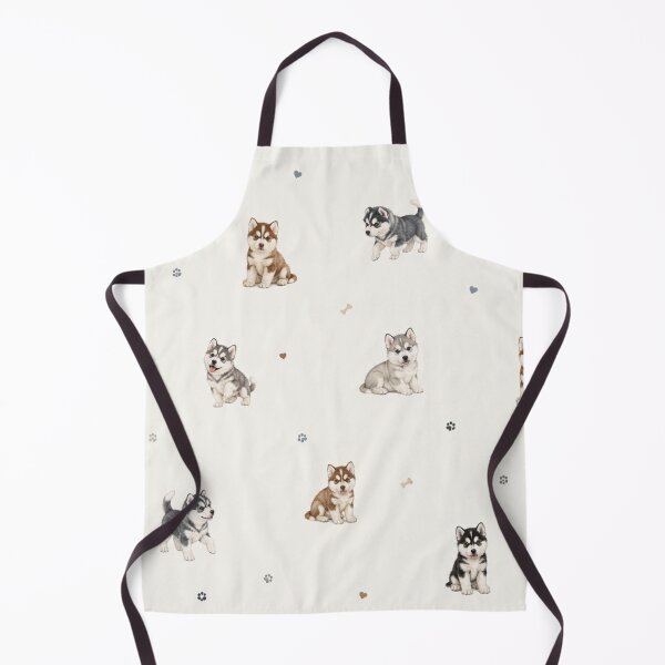 Item preview, Cute Colorful Husky Puppy Pattern | Adorable Siberian Husky Dog Lover Design designed and sold by Inkmatic Studio.