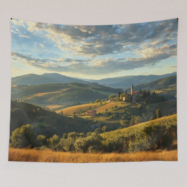 Item preview,  Italy Country Landscape designed and sold by SeaStarAlex.