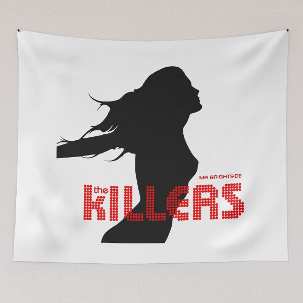 Item preview, Black Silhouette Woman Post Punk designed and sold by billiasbros.