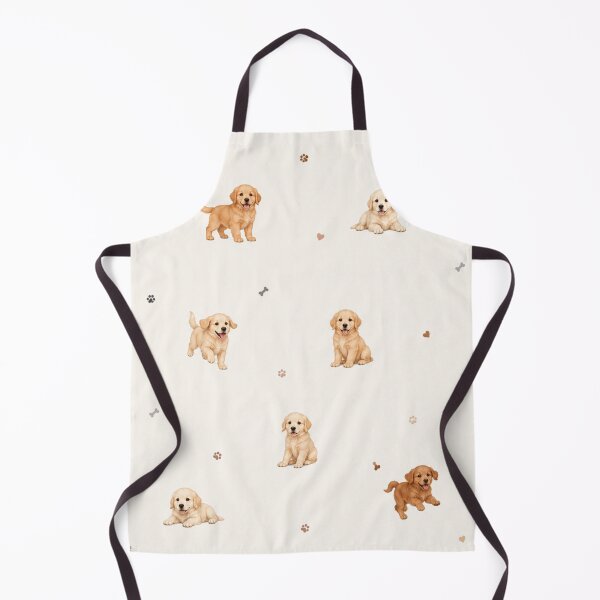 Item preview, Cute Golden Retriever Puppy Pattern | Adorable Golden Dog Lover Design designed and sold by Inkmatic Studio.